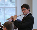 flute in church, massachusetts