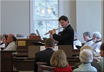 flute with choir